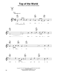 Top Of The World von The Carpenters (Download) 