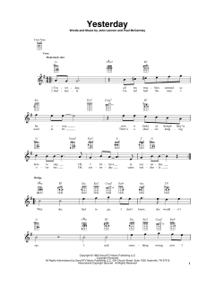 Yesterday von The Beatles (Download) 