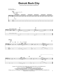 Detroit Rock City von Kiss (Download) 