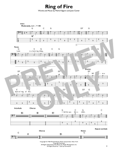 Ring Of Fire von Johnny Cash (Download) 