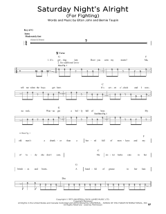 Saturday Night's Alright von Elton John (Download) 