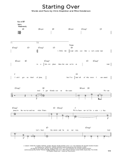 Starting Over von Chris Stapleton (Download) 
