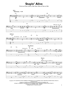 Stayin' Alive von Bee Gees (Download) 