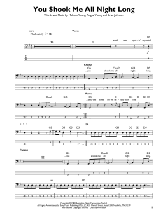 You Shook Me All Night Long von Brian Johnson (Download) 