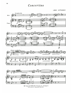 Concertino von Leroy Ostransky (Download) 
