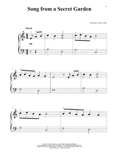 Song From A Secret Garden (Download) 
