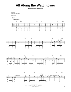 All Along The Watchtower von Bob Dylan (Download) 