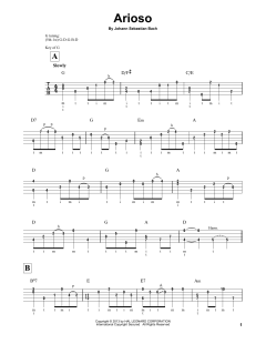 Arioso von Johann Sebastian Bach (Download) 
