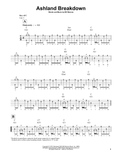 Ashland Breakdown von Bill Monroe (Download) 