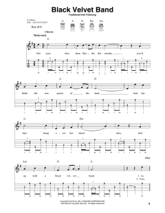 Black Velvet Band von Traditional Irish Folk Song (Download) 