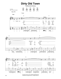 Dirty Old Town von Traditional Irish Folk Song (Download) 