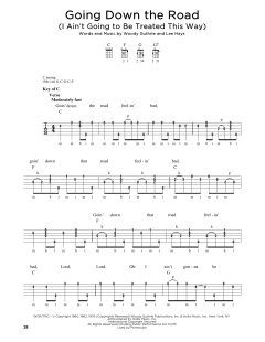 Going Down The Road von Woody Guthrie (Download) 