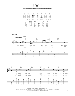I Will von The Beatles (Download) 