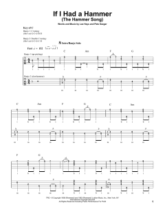 If I Had A Hammer von Pete Seeger (Download) 