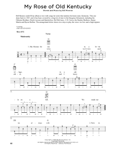 My Rose Of Old Kentucky von Bill Monroe (Download) 