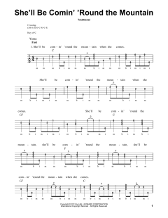 She'll Be Comin' 'Round The Mountain von Traditional (Download) 
