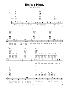 That's A Plenty von Ray Gilbert (Download) 