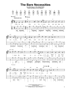 The Bare Necessities von Terry Gilkyson (Download) 