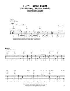 Turn! Turn! Turn! von Pete Seeger (Download) 