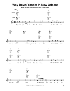 'Way Down Yonder In New Orleans von Blossom Seely (Download) 