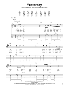 Yesterday von The Beatles (Download) 