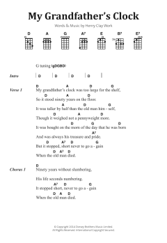 My Grandfather's Clock von Henry Clay Work (Download) 