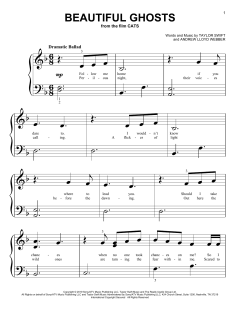 Beautiful Ghosts von Taylor Swift (Download) 