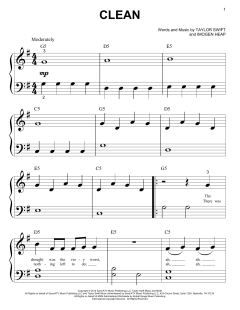 Clean von Taylor Swift (Download) 