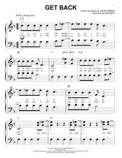Get Back von The Beatles (Download) 
