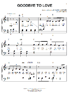 Goodbye To Love von The Carpenters (Download) 