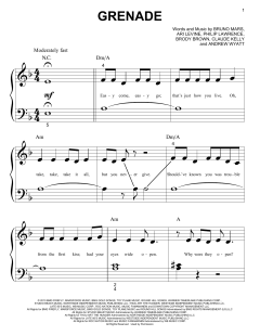 Grenade von Bruno Mars (Download) 