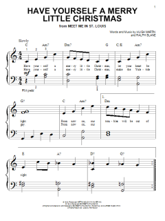 Have Yourself A Merry Little Christmas von Hugh Martin (Download) 