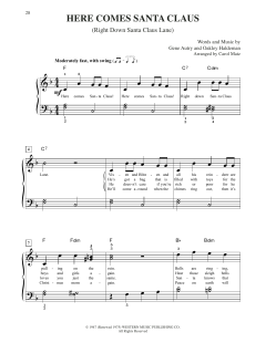 Here Comes Santa Claus von Gene Autry (Download) 