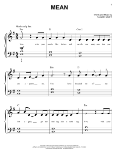 Mean von Taylor Swift (Download) 