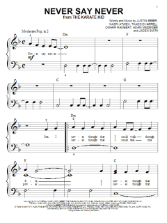 Never Say Never von Justin Bieber (Download) 