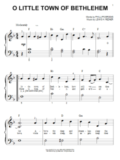 O Little Town Of Bethlehem von Phillips Brooks (Download) 
