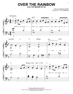 Over The Rainbow von Harold Arlen (Download) 