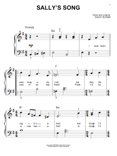 Sally's Song von Danny Elfman (Download) 