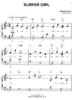 Surfer Girl von Beach Boys (Download) 