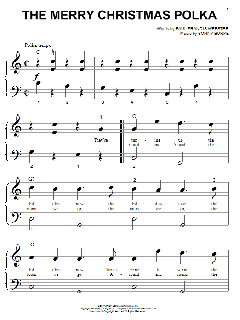 The Merry Christmas Polka von Paul Francis Webster (Download) 