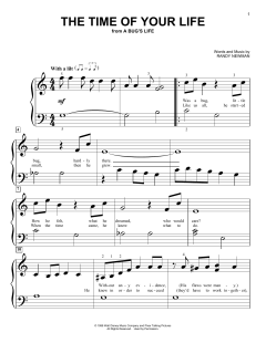 The Time Of Your Life von Randy Newman (Download) 