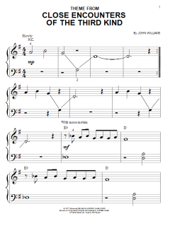 Theme From Close Encounters Of The Third Kind von John Williams (Download) 
