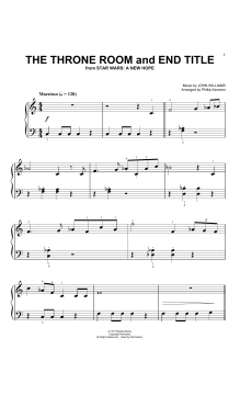 Throne Room and Finale von John Williams (Download) 