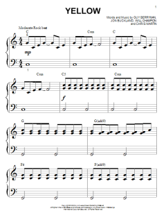 Yellow von Coldplay (Download) 