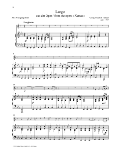 Largo von Georg Friedrich Händel (Download) 