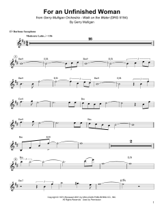 For An Unfinished Woman von Gerry Mulligan (Download) 