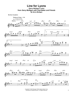 Line For Lyons von Gerry Mulligan (Download) 