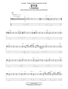 2112 - I. Overture von Rush (Download) 