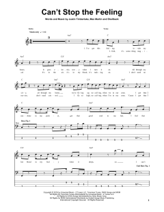 Can't Stop The Feeling von Justin Timberlake (Download) 