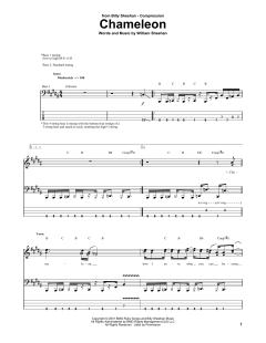 Chameleon von Billy Sheehan (Download) 